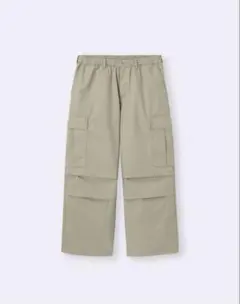 GU / スーパーワイドカーゴパンツ/ L