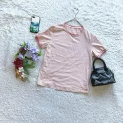 デイジークレア 半袖Tシャツ ボーダー S コットン混 洗える シンプル 普段着のサムネイル