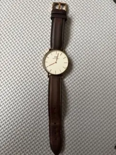 Daniel Wellington 腕時計 ゴールド ブラウン