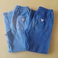 デニムロングパンツ 2本セット