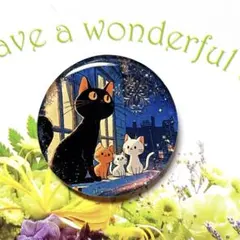 NO 696レジン　ヘアゴム　ブローチ　ハンドメイド　猫ちゃん