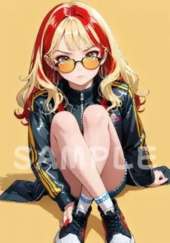 ◆一点物◆A4サイズ ポスター AIイラスト 高画質 コレクション アニメ 68