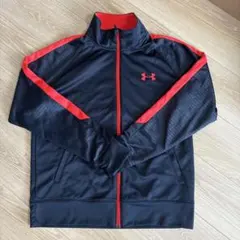 Under Armour ジャージ LG 黒/赤