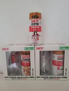 新世紀エヴァンゲリオン レイ アスカ UCC ミルクコーヒー フィギュアセット