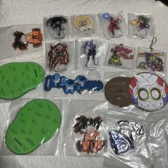 ドラゴンボール　一番くじ　アクリルスタンド　アクリルチャーム　コースター