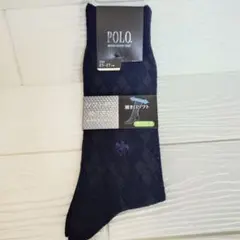 POLO 吸汗速乾 ネイビーソックス 25-27cmのサムネイル
