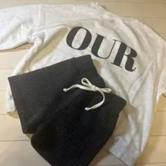 韓国　OUR mtm anon baby ニットショートパンツ