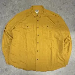 L.L.Bean 大きめ ボックスシルエット コットン シャツ XL アメカジ