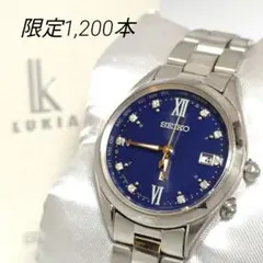 SEIKO ルキア SSQV055 チタン 電波ソーラー 天然ダイヤ - メルカリ