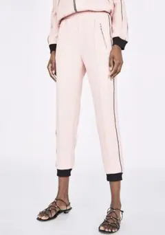 新品☆ZARA ザラ サイドラインパンツ