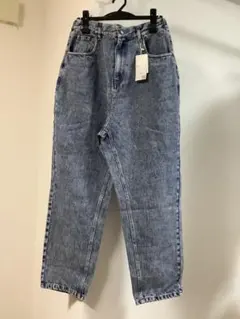 ***様 クレット　未使用品　ケミカルブルー 加工　デニムパンツ　LLのサムネイル