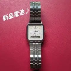 【希少・日本製・稼働】CASIO AQ-321 アナデジ ヴィンテージ腕時計のサムネイル