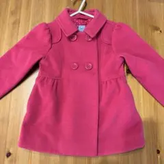 値下げ！ビビットピンク キッズコート babyGap 105センチ ミニパル