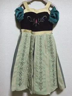 バースデイ cottoli コトリ アナと雪の女王 アナ ドレス ベビー 90