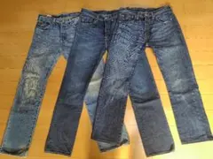 Levi’s 501 3本セット W30-31 デニム