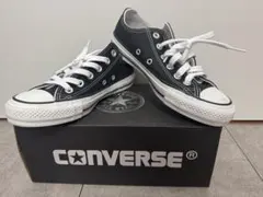 CONVERSE ALL STAR ブラック ローカット キャンバス 23.5