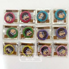 おそ松さん クッキー6つ子ver トレーディング缶バッジ 6つ子セット