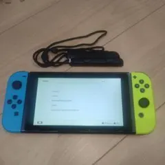 Nintendo Switch 本体 青・黄ジョイコン - メルカリ