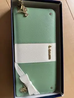& chouette ミントグリーン 長財布