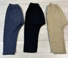 GU　キッズ　ベビー　レギンス 3点セット 100㎝