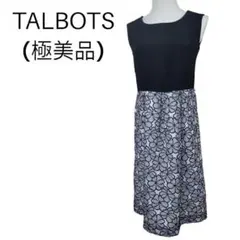 （極美品）TALBOTSドレス　現品限りです・レースワンピース・花柄・冠婚葬祭♡
