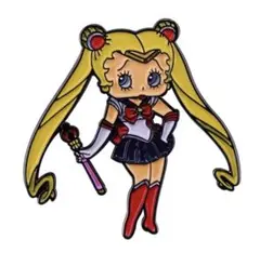 セーラームーン　ベティちゃん　ピンバッチ
