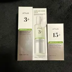 anua アゼライン酸　 トナー 乳液　セラム セット