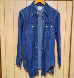 levi's 61504-53 ショートホーン復刻 ウエスタンデニムシャツ