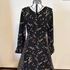 snidel 花柄上品ロングワンピース　F