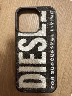 【即発送】DIESELスパンコールiPhoneケース16pro専用