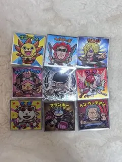 ワンピース ビックリマンシール 9枚セット
