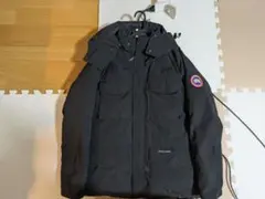 CANADA GOOSE ブラックダウンジャケット MサイズL 4078JM R