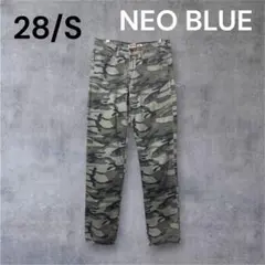 NEOBLUE カモフラージュ S スキニーデニムパンツ ミリタリー カジュアルのサムネイル
