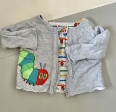 ERIC CARLE はらぺこあおむし カーディガンとロンパースセット