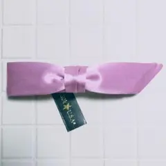 【フランスラックス】リボンバレッタ　オーキッド シルクのサムネイル