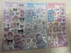 サンリオ 平成はっぴーフォン シール 3枚セット