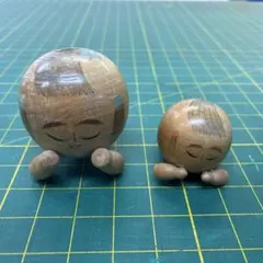 日本のこけし人形 2体セット