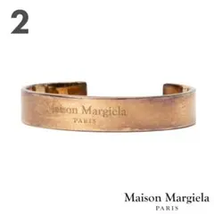 新品 MAISON MARGIELA ロゴカフブレスレットのサムネイル