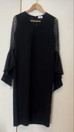 美品！スコットクラブ Aga レース フレアスリーブ オケージョンワンピース