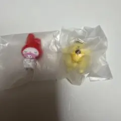 ぬいぐるみといっしょフィギュア　マイメロディ　ポムポムプリン　セット