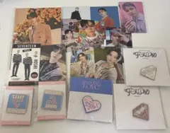 seventeen まとめ売り　ピンバッジ東京大阪 fc トレカ　ホシ　バーノン
