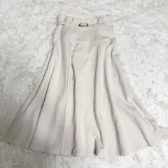 新品未使用✨タグ付き プロポーションボディドレッシング フレアスカート ベルト付