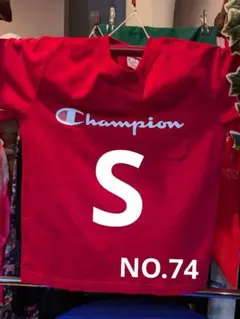 Champion Tシャツ レッド S C8-M30B　NO74