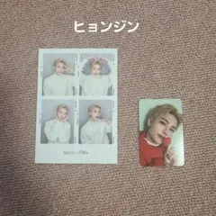 Stray kids　スキズ　ヒョンジン　トレカ　4カットプリクラnacific