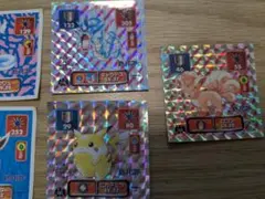 ポケモン 30周年 アマダ 最強シール列伝 リザードン ピカチュウ 計4枚