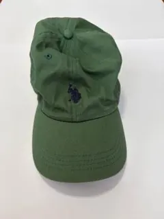 U.S. POLO ASSN. ダークグリーンキャップ