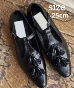 美品⭐️靴 レディースパンプス ローヒール ポインテッドトゥ フラット シューズ