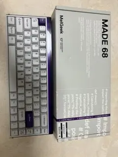 MelGeek Made68 HE ラピッドトリガー対応ゲーミングキーボード 白