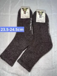 100%ウールソックス　2足セット　暖かいソックス　モンゴル天然ウール　モンゴル