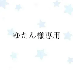 ゆたん様専用ページ